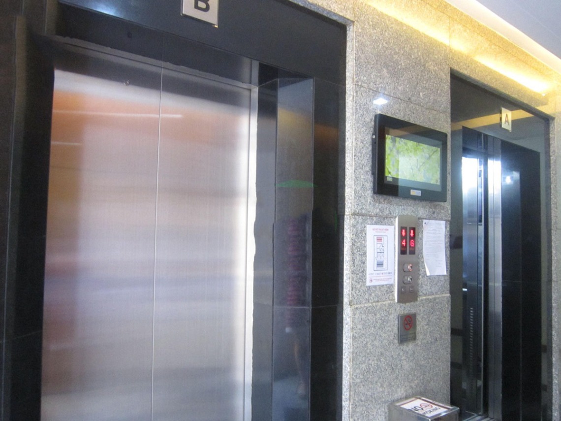 Hệ thống thang máy tiêu chuẩn hiện đại