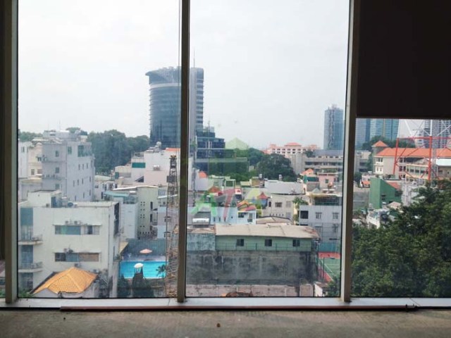 View nhìn ra từ tòa nhà